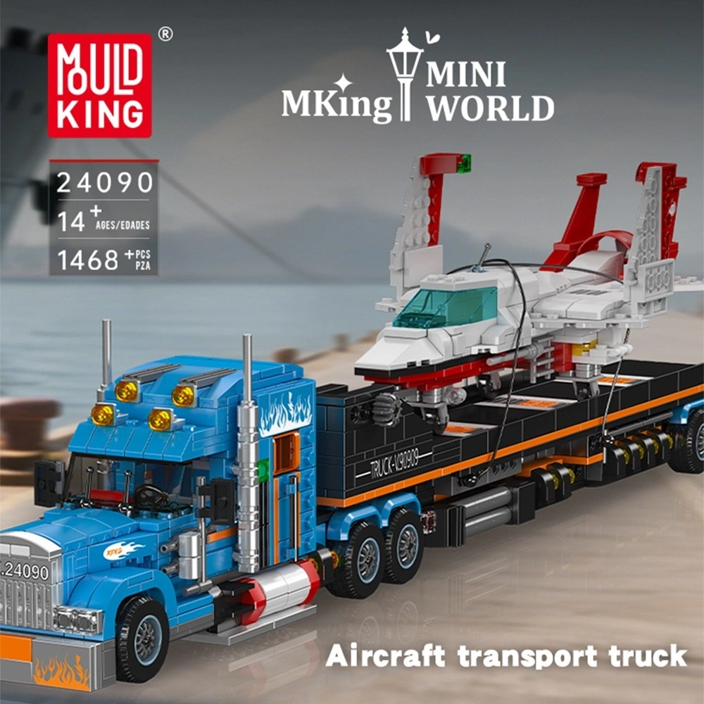MouldKing 24090 Aircraft Transport Truck Technic