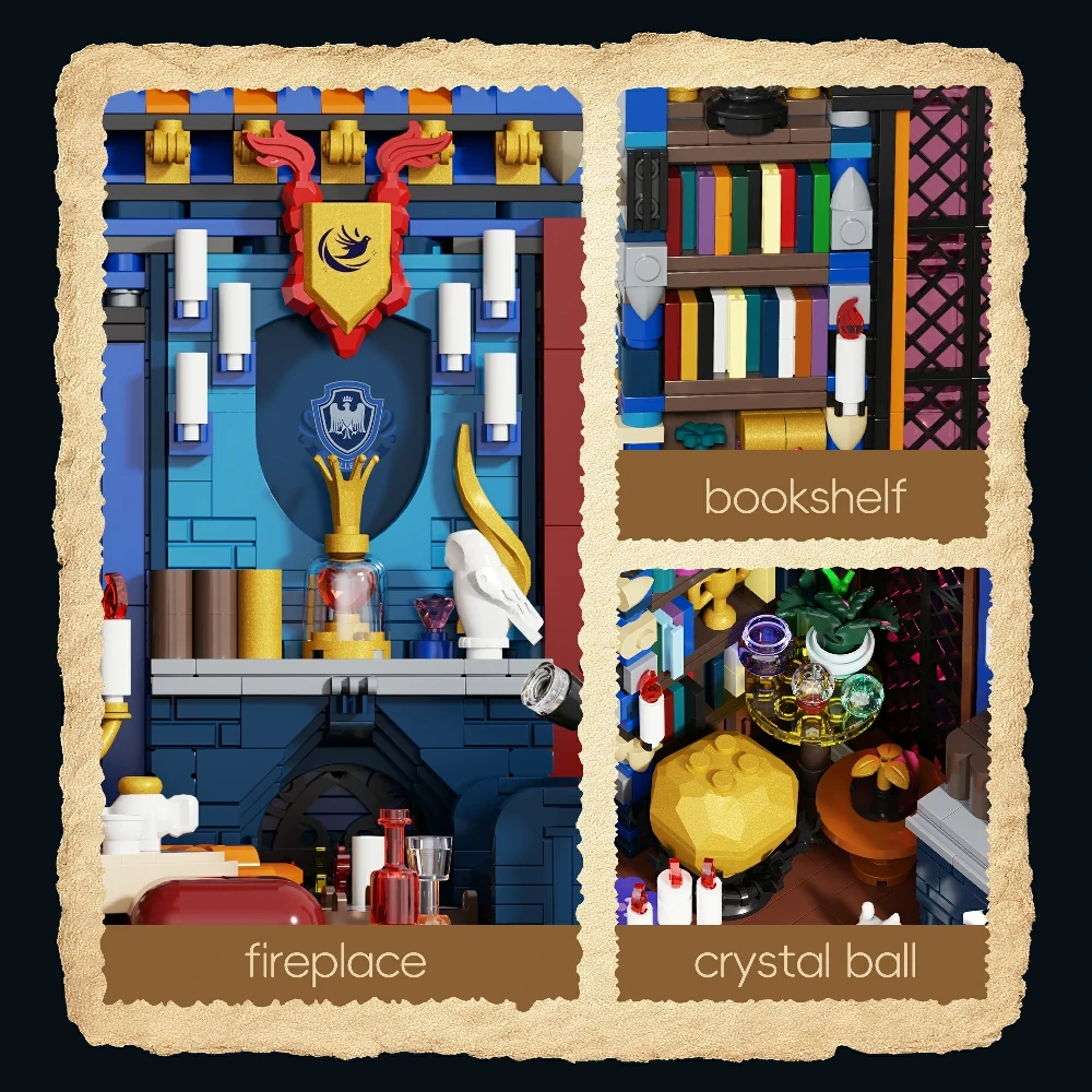 Xbert 66174 Gryffindor Magic Lounge Movie