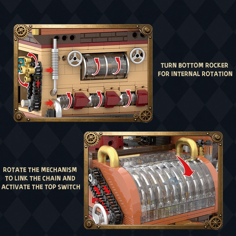 MORK 10321 Steam Magic Workshop Modular Buildings