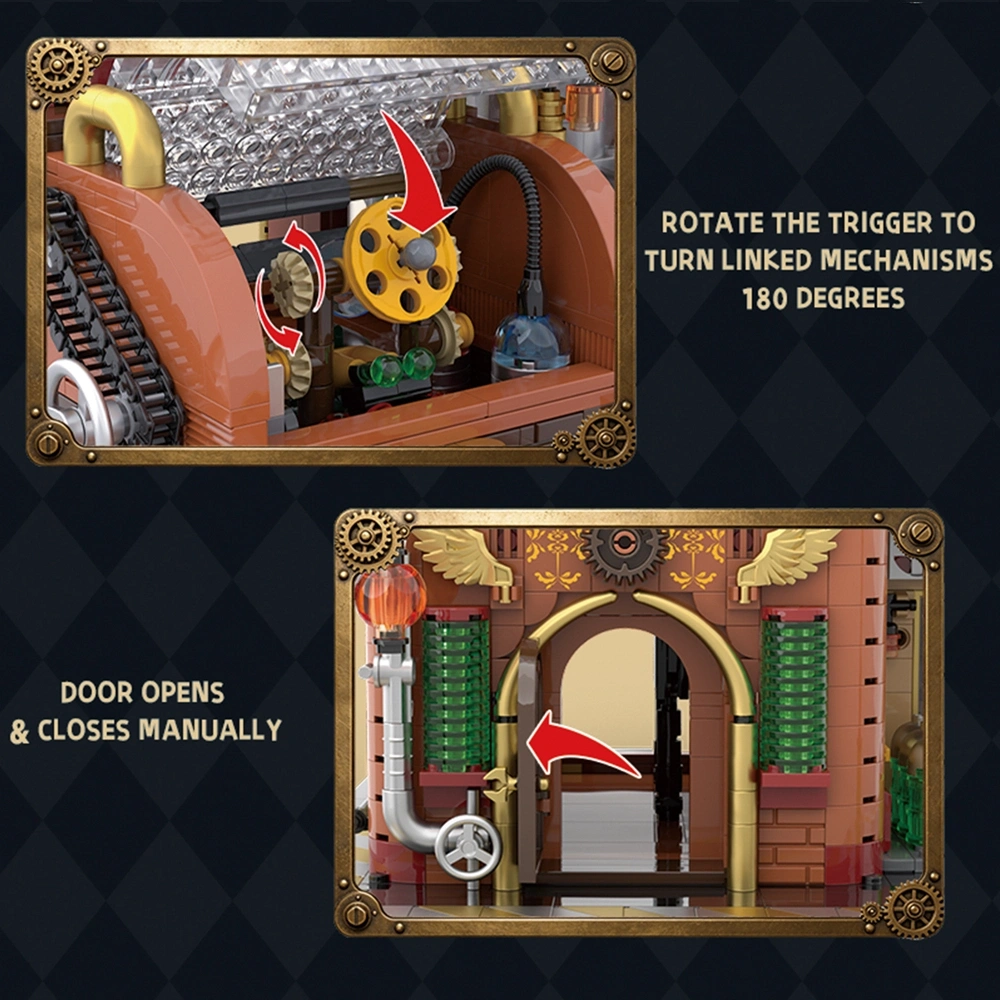 MORK 10321 Steam Magic Workshop Modular Buildings