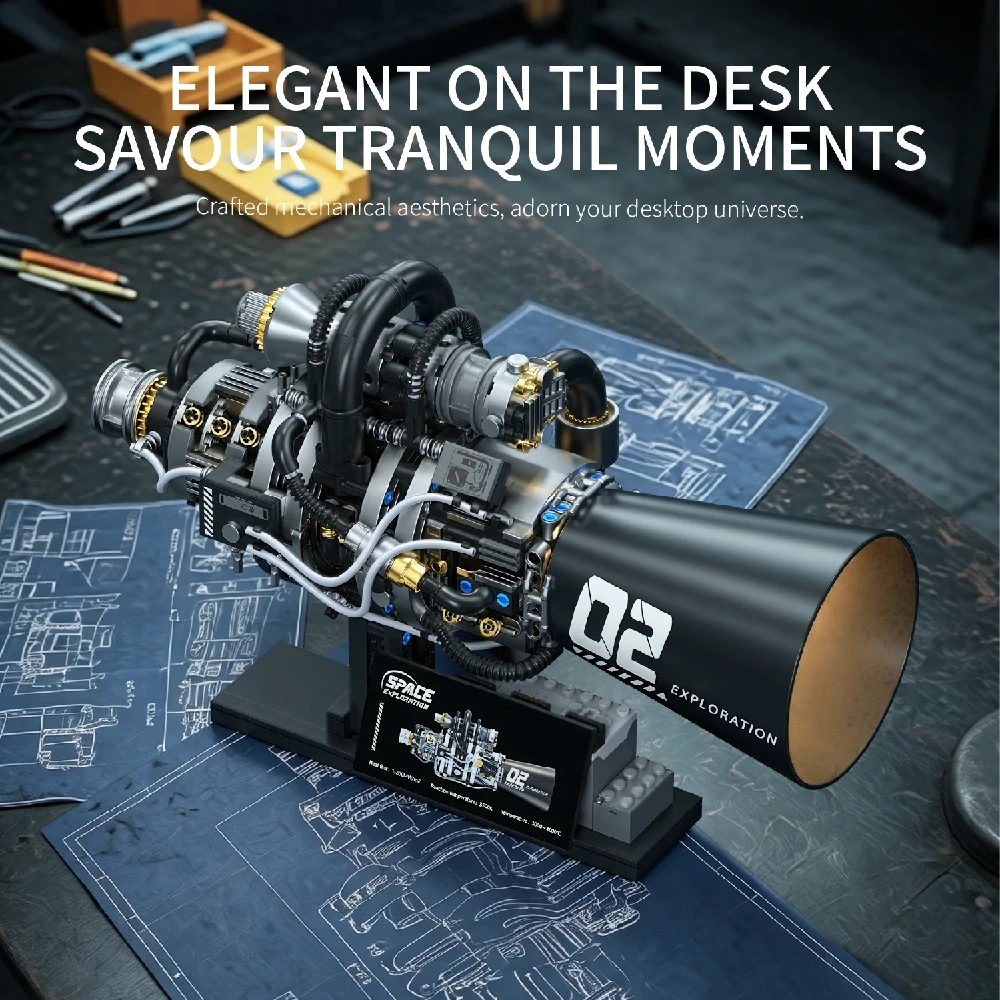 TUOMU T1133 STARSHIP QUANTUM CORE ENGINE Technic
