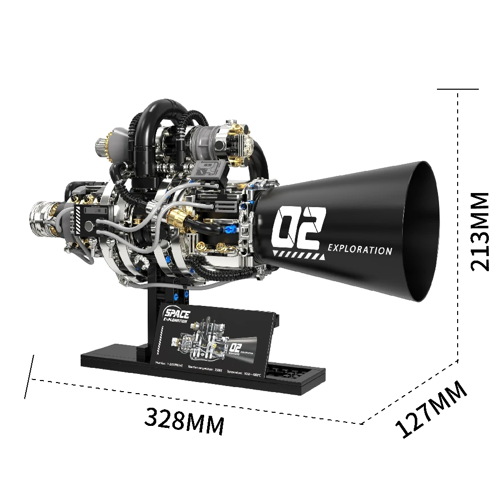 TUOMU T1133 STARSHIP QUANTUM CORE ENGINE Technic