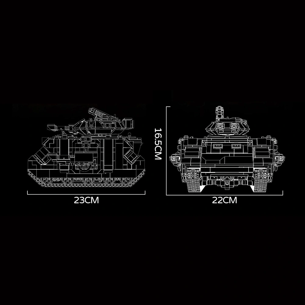 DK 90003 Crimson Hunter Tank Movie