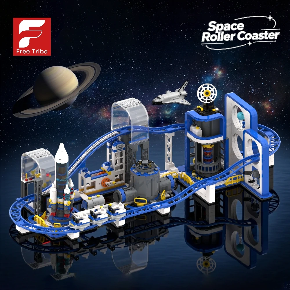 FreeTribe 36006 The Space Roller Coaster Creator Expert