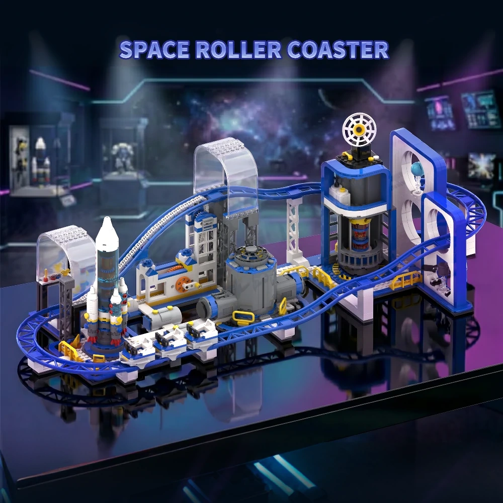 FreeTribe 36006 The Space Roller Coaster Creator Expert