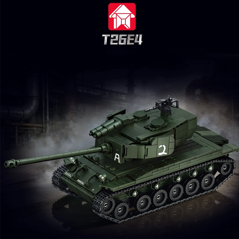 Leyi 66102 T26E4 Tank Military