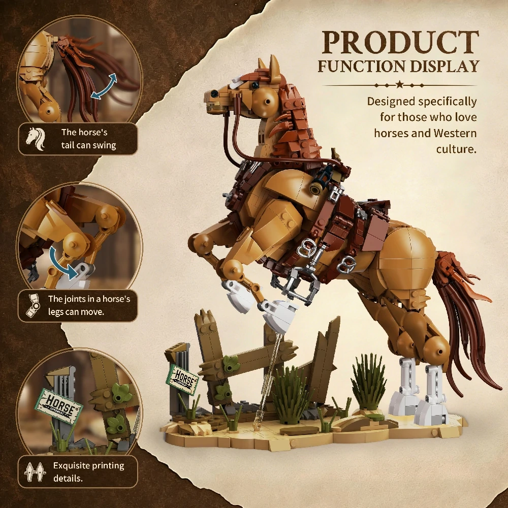 MIYO 1004 Western Horse Creator Expert