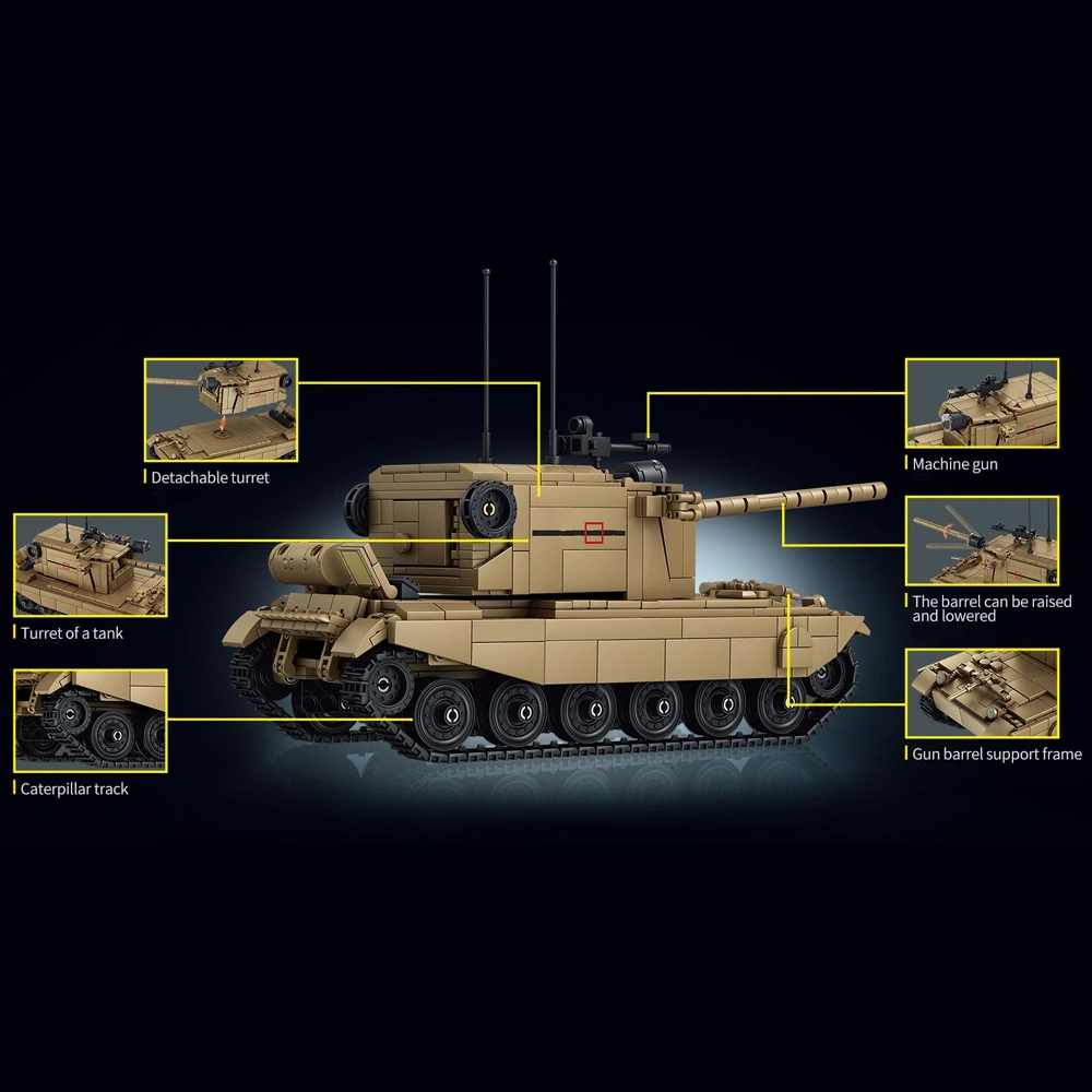 Leyi 66100 FV4005 TANK DESTROYER Military