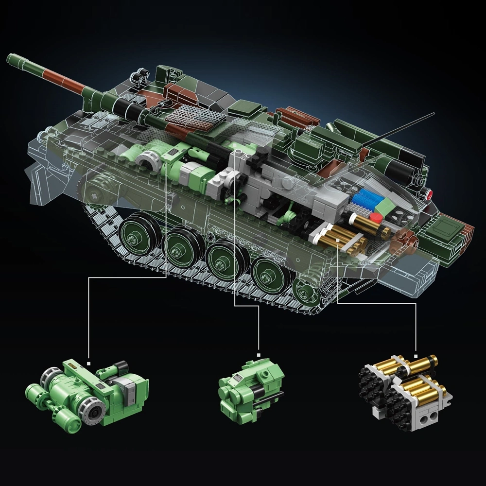 12GO 97039 Strv 103B Tank Military