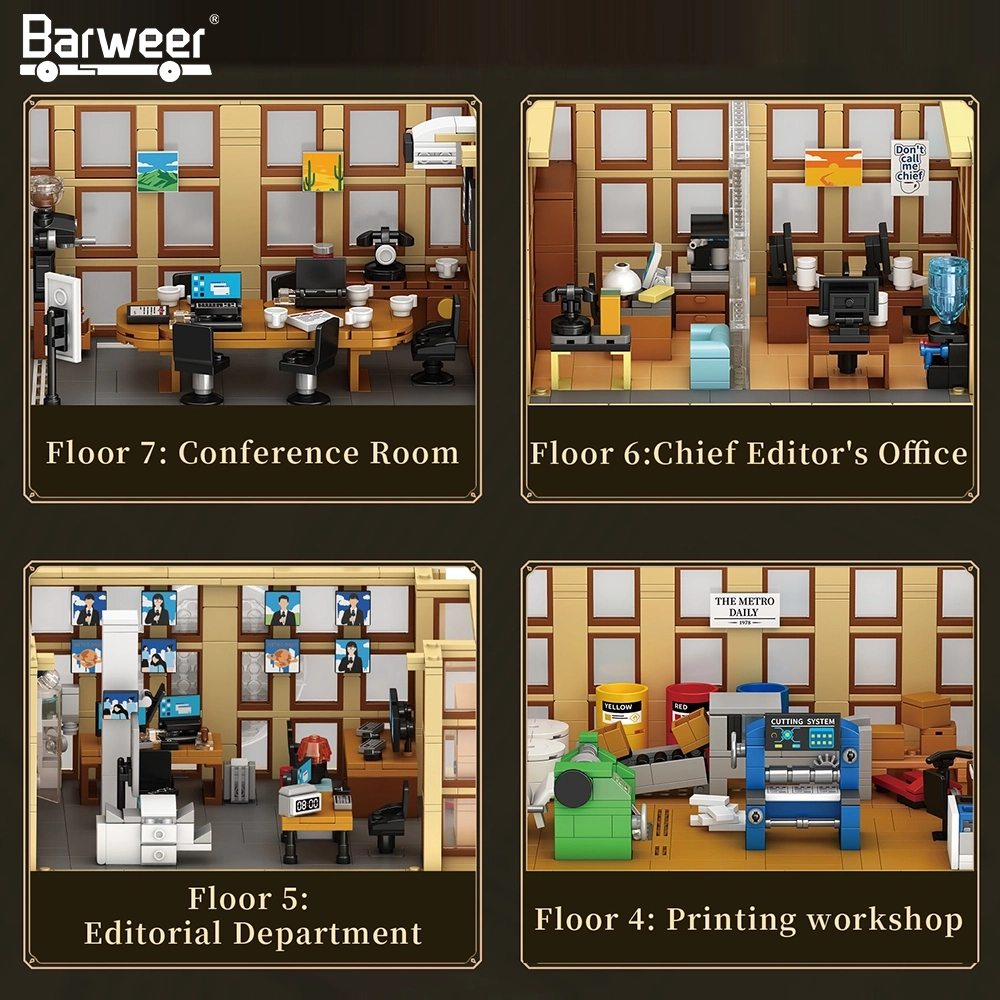 Barweer BWR103 Vintage News Building