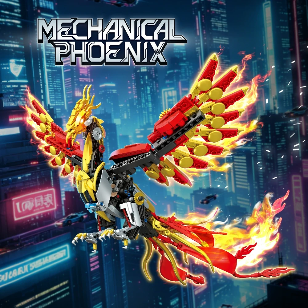 JIQi JQ1152 Mechanical Phoenix Creator Expert