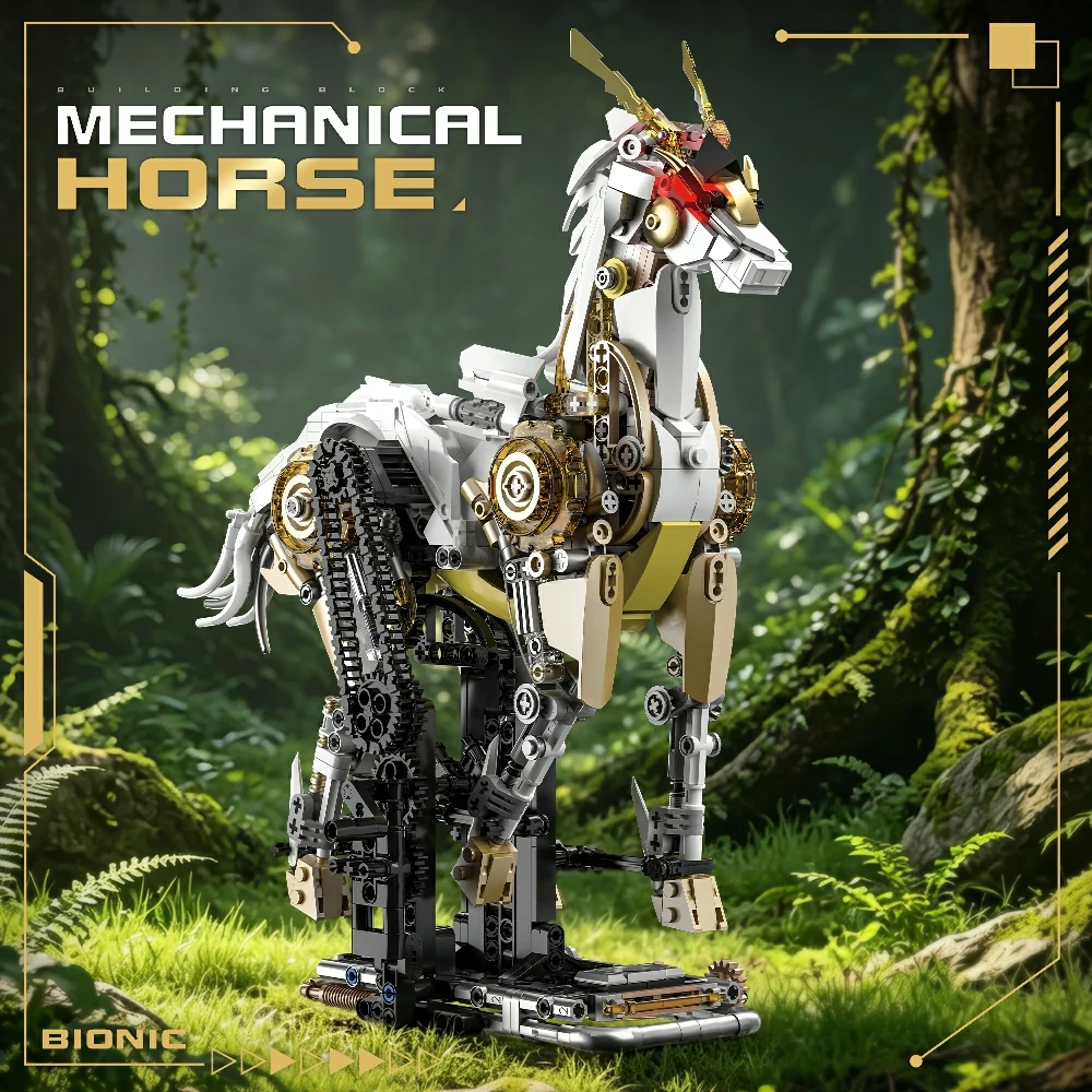 JIQi JQ1167 Mechanical Horse Creator Expert