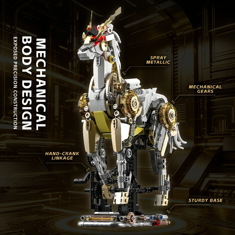JIQi JQ1167 Mechanical Horse Creator Expert