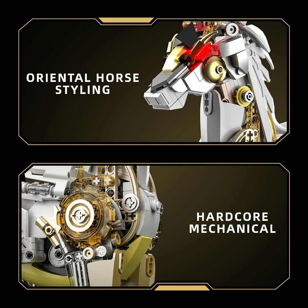 JIQi JQ1167 Mechanical Horse Creator Expert