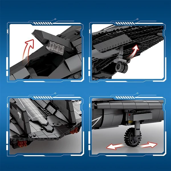 [Sale] Reobrix 33039 SR-72 Reconnaissance Aircraft Military
