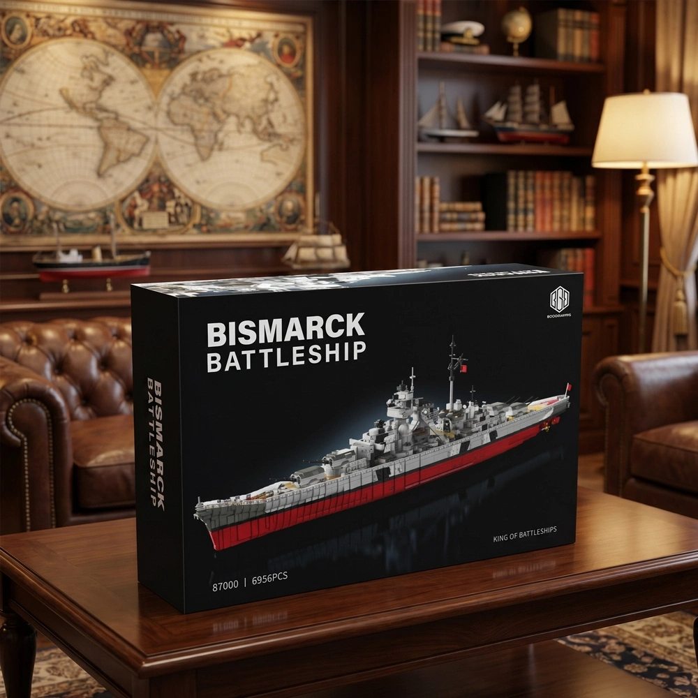 XINGBAO 87000 Bismarck Battleship Military
