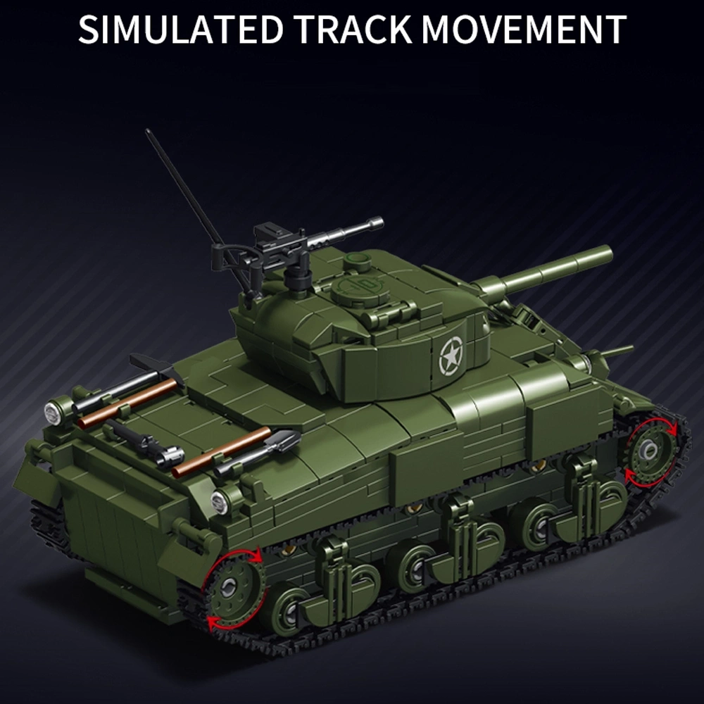 LeYi 66108 M4A1 Battle Tank Military
