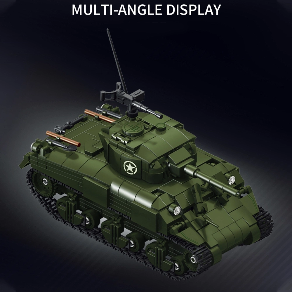 LeYi 66108 M4A1 Battle Tank Military