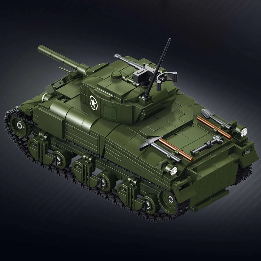 LeYi 66108 M4A1 Battle Tank Military
