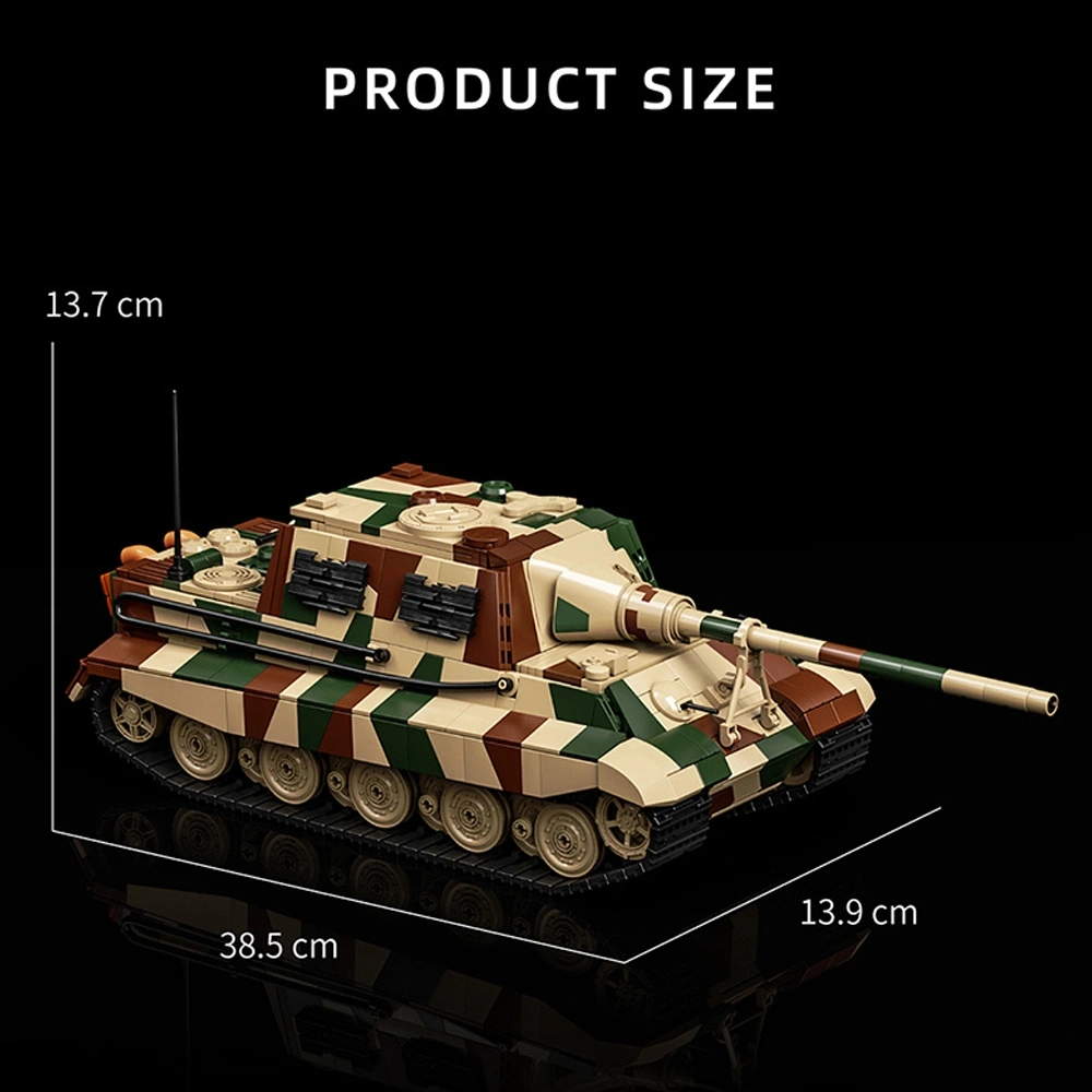 12GO 97060 Jagdtiger Tank Military