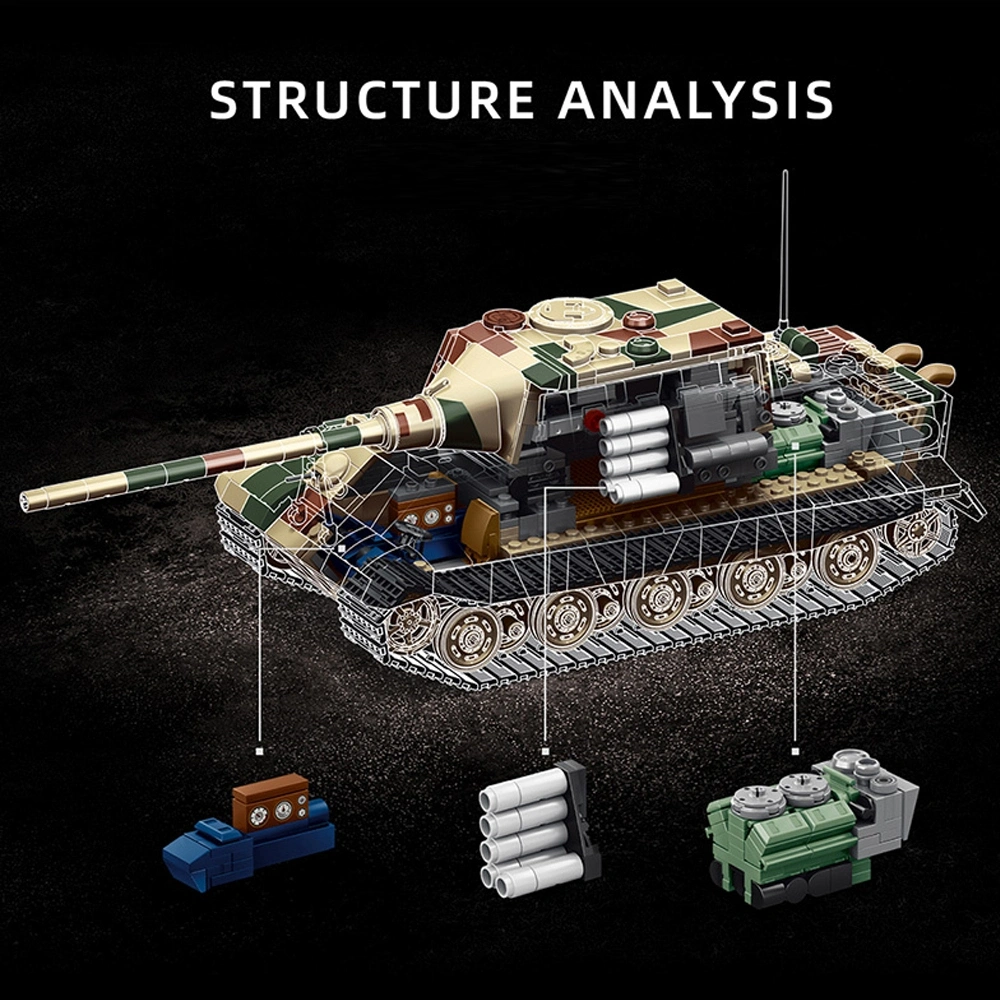 12GO 97060 Jagdtiger Tank Military