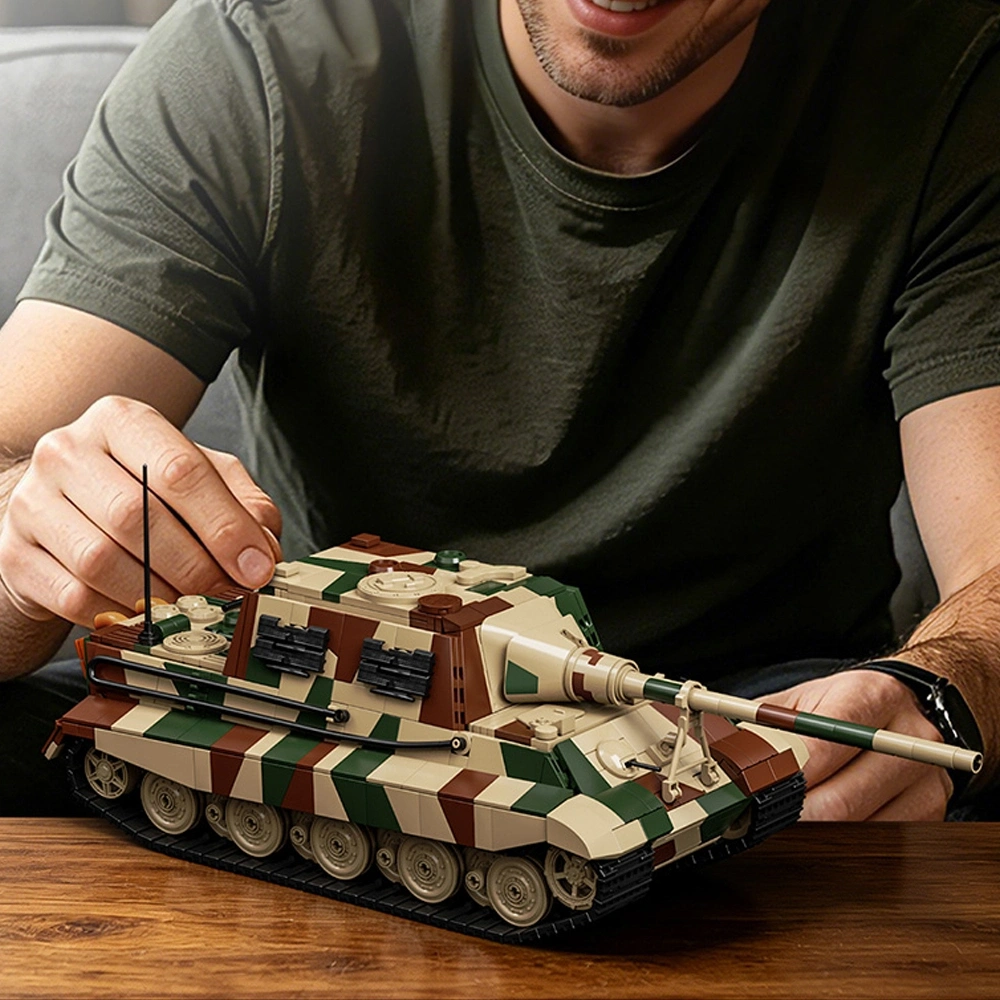12GO 97060 Jagdtiger Tank Military