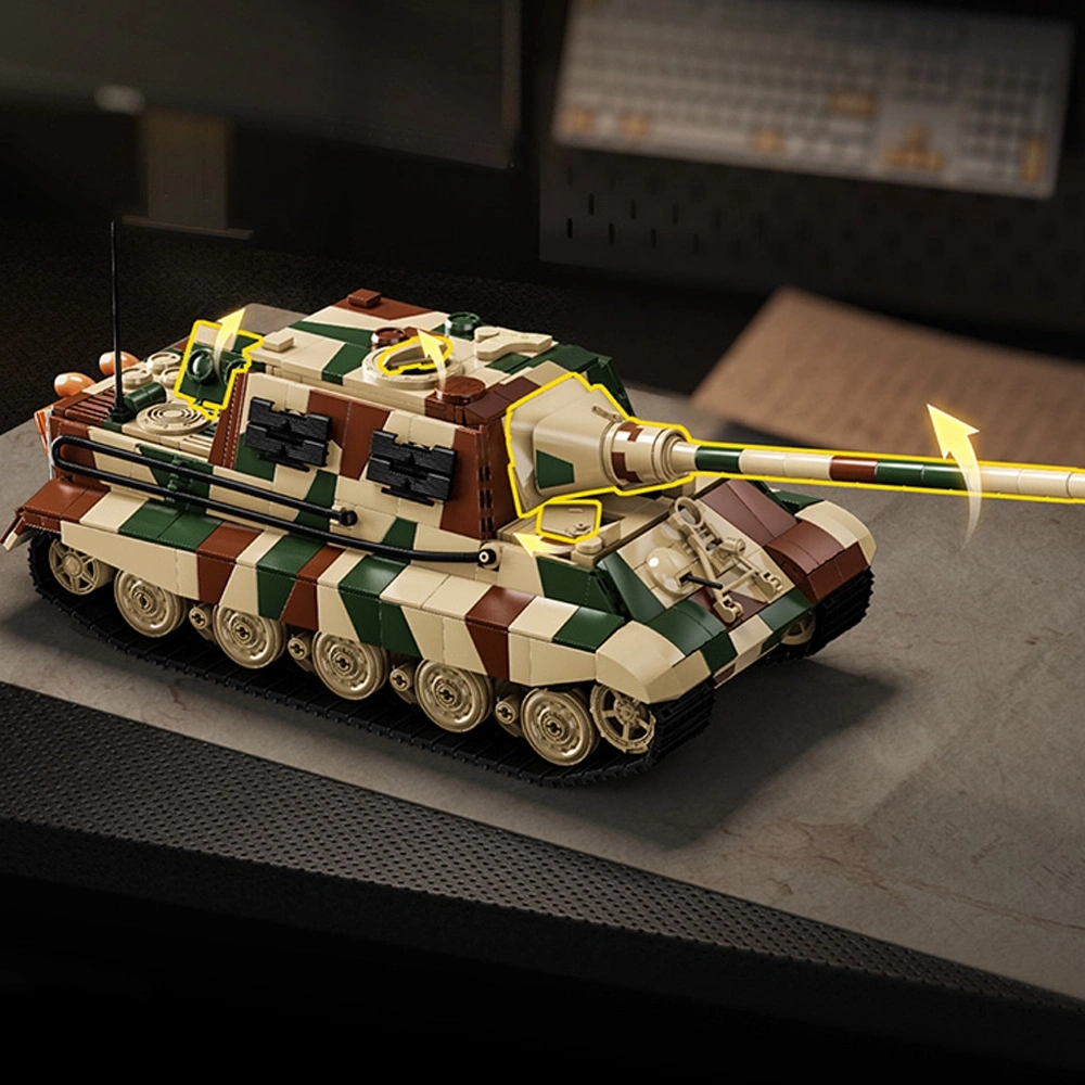 12GO 97060 Jagdtiger Tank Military