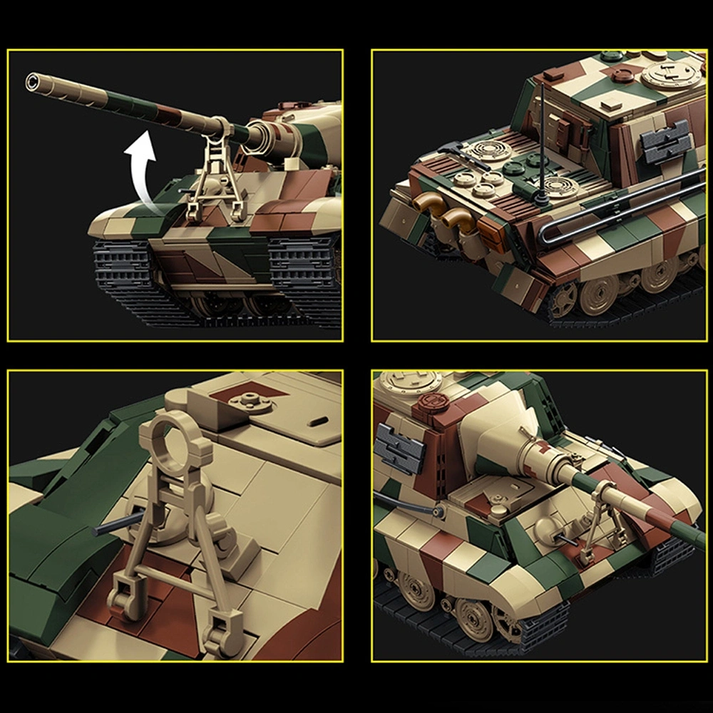 12GO 97060 Jagdtiger Tank Military