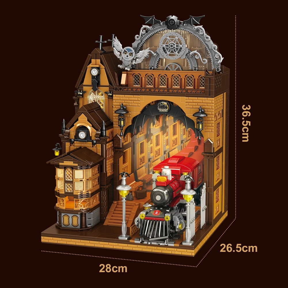 CBOX JD148 Magical Train Station Modular Buildings