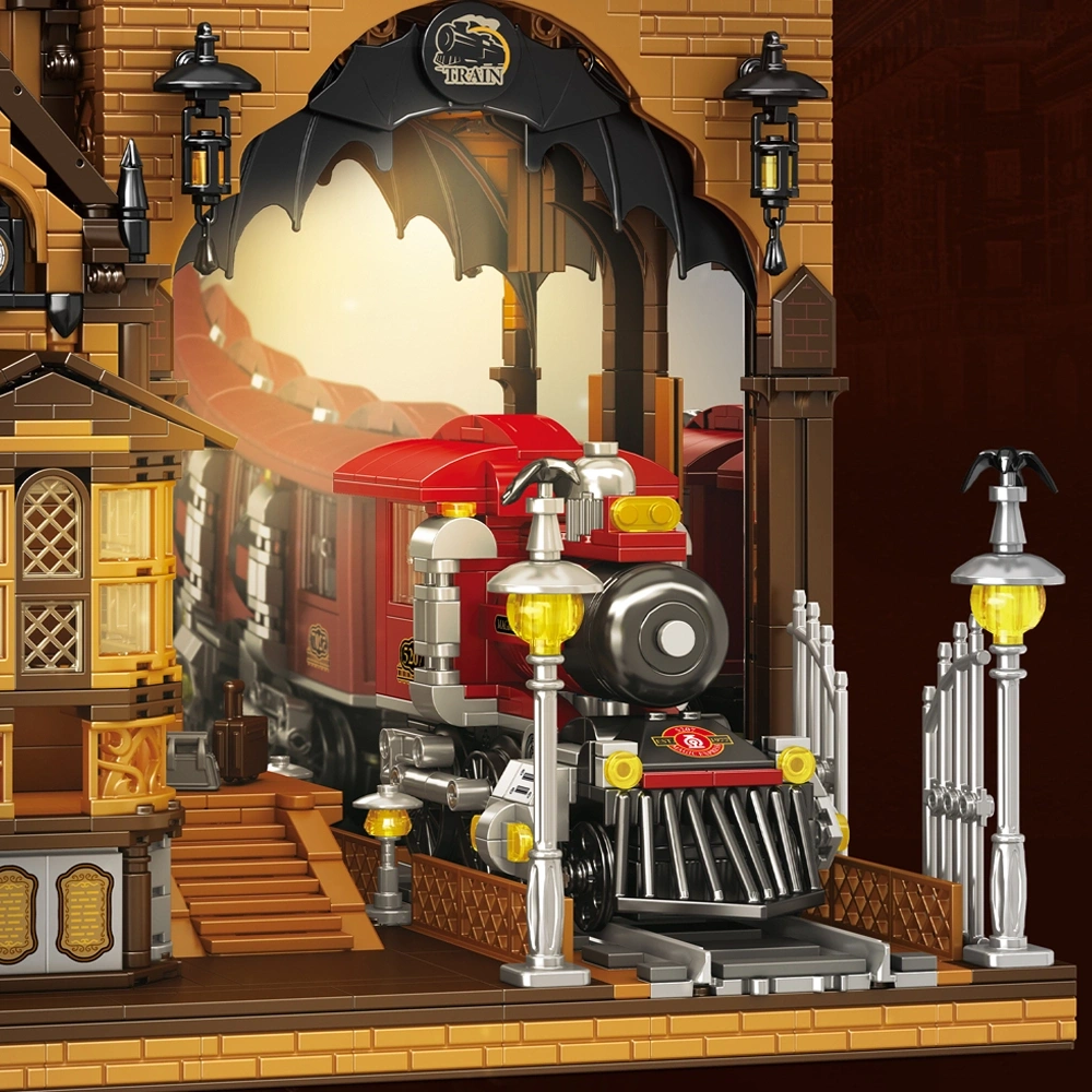 CBOX JD148 Magical Train Station Modular Buildings