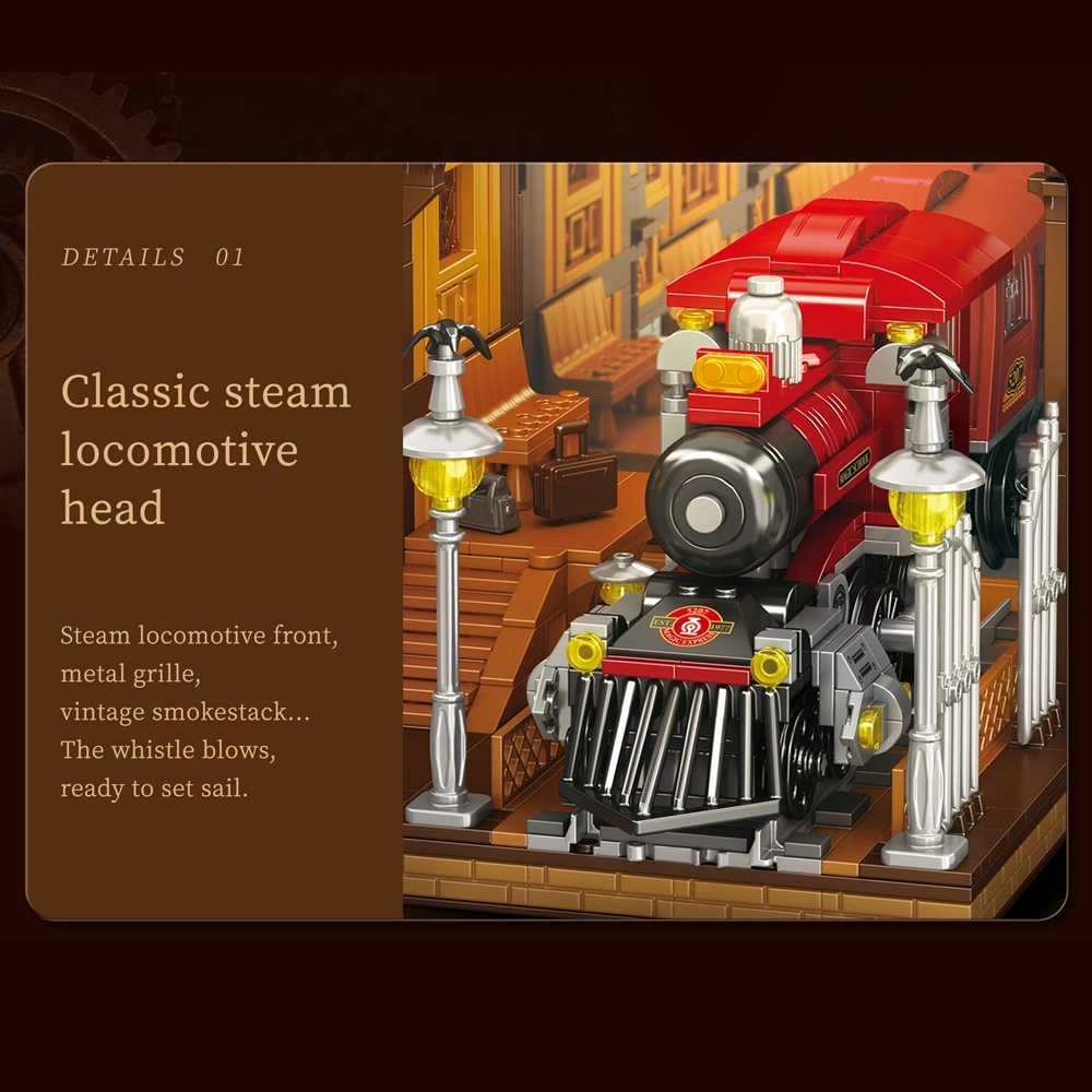 CBOX JD148 Magical Train Station Modular Buildings
