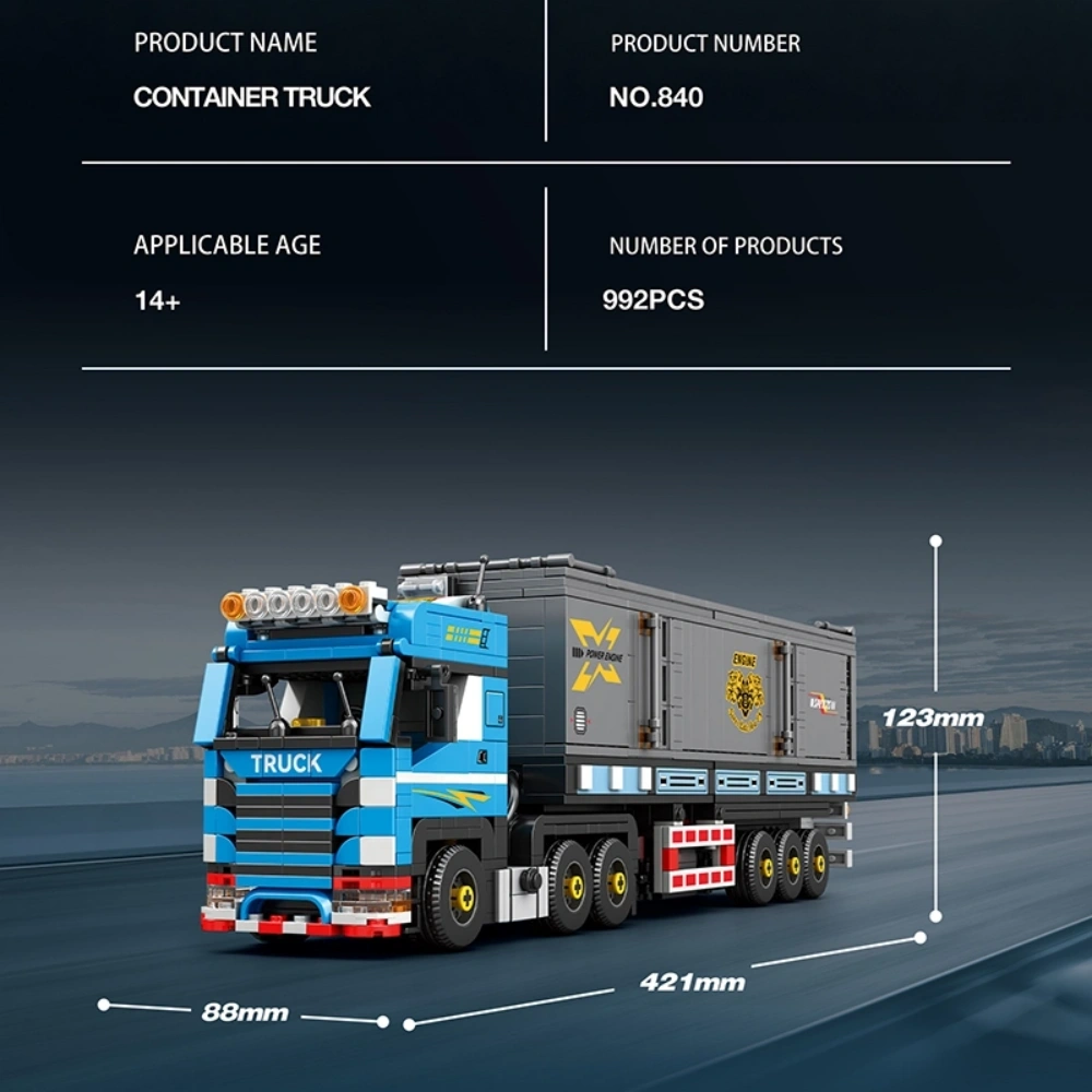 Reobrix 840 Container Truck Technic