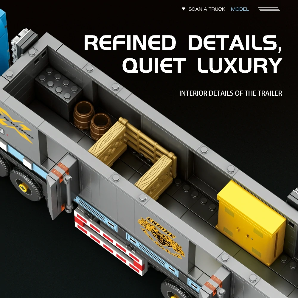 Reobrix 840 Container Truck Technic