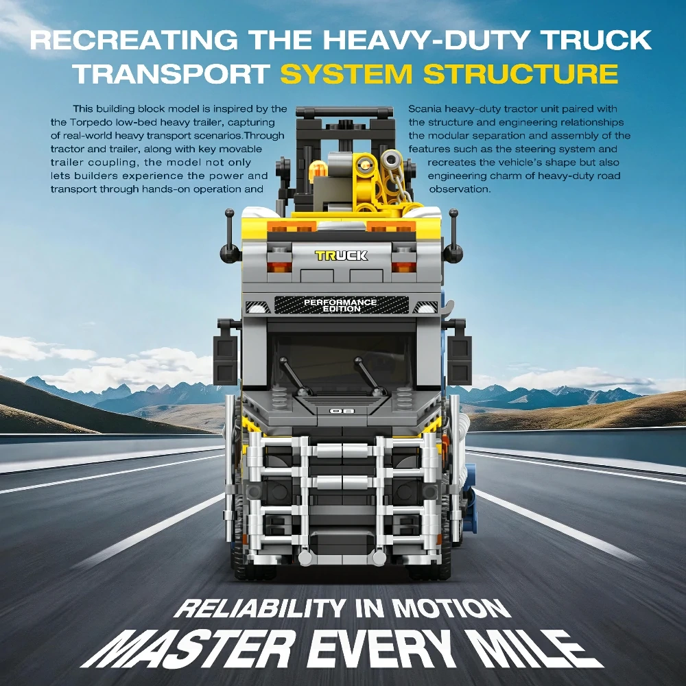 Reobrix 842 TRAILER TRUCK Technic
