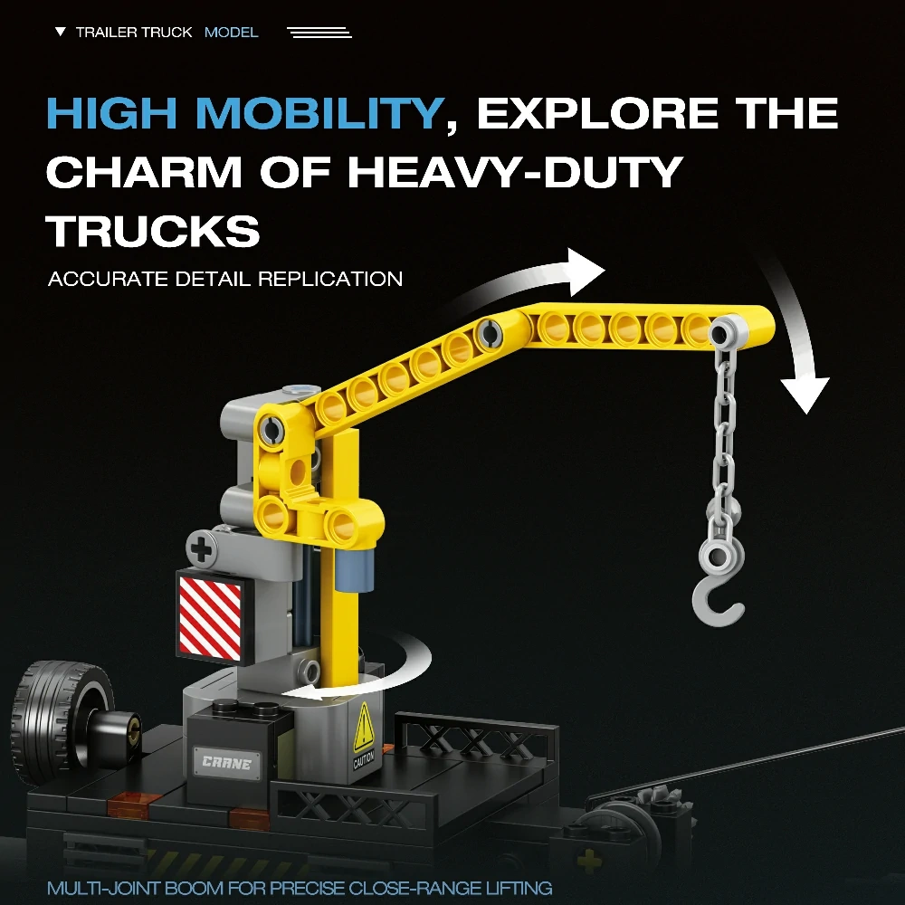 Reobrix 842 TRAILER TRUCK Technic