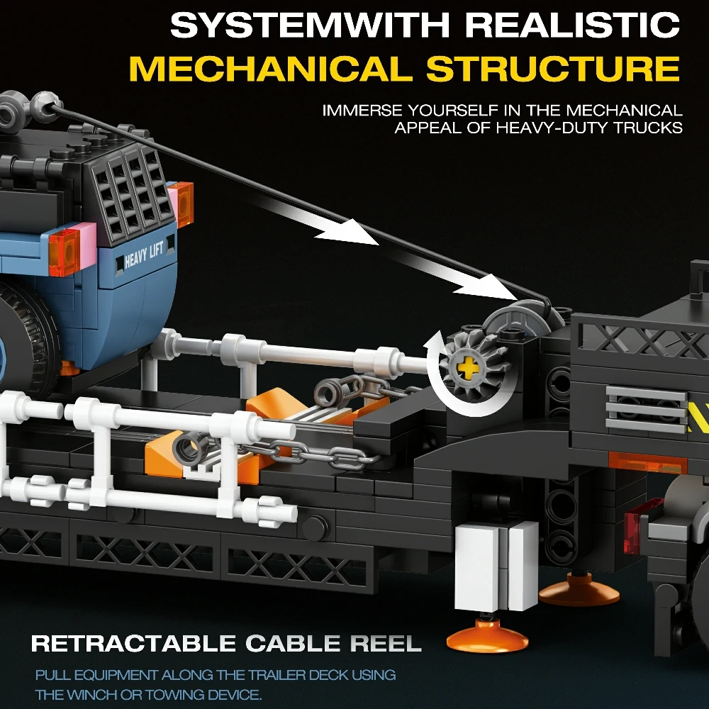 Reobrix 842 TRAILER TRUCK Technic