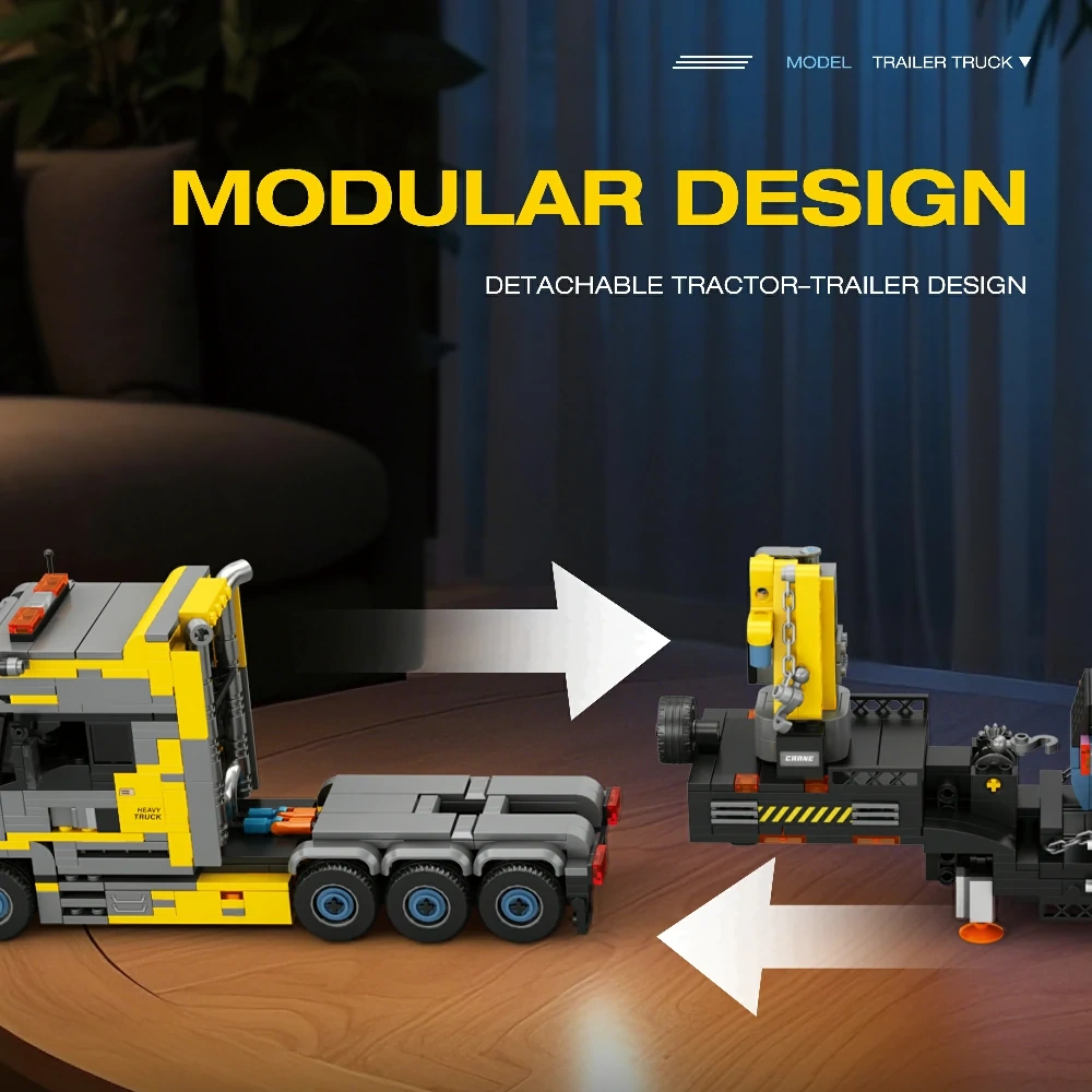 Reobrix 842 TRAILER TRUCK Technic