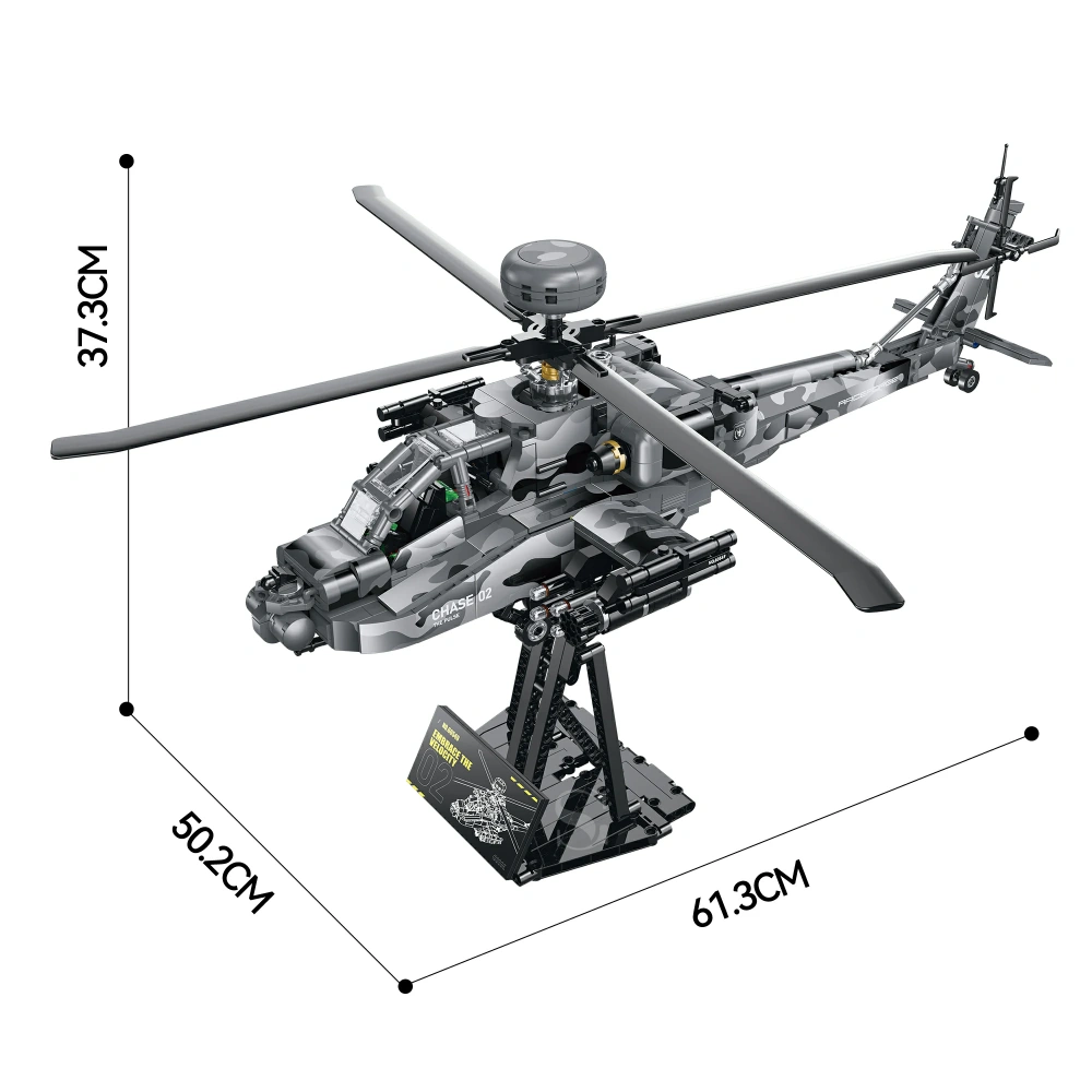 GULY 60549 Attack Helicopter Military