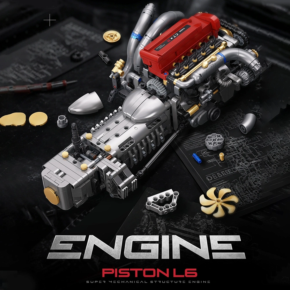 EIKEE Y15011 GtrR34 Engine Technic