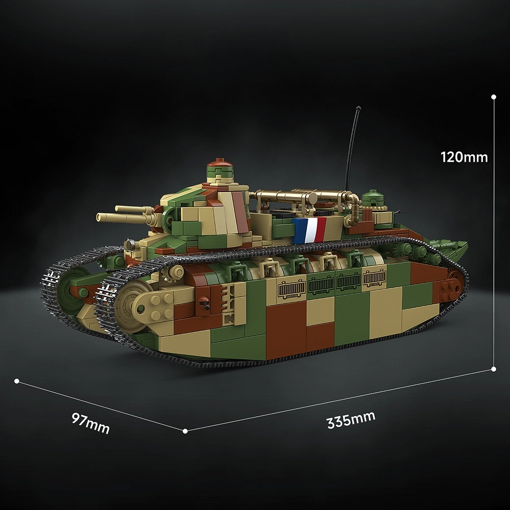 QUANGUAN 100334 CHAR 2C Tank Military