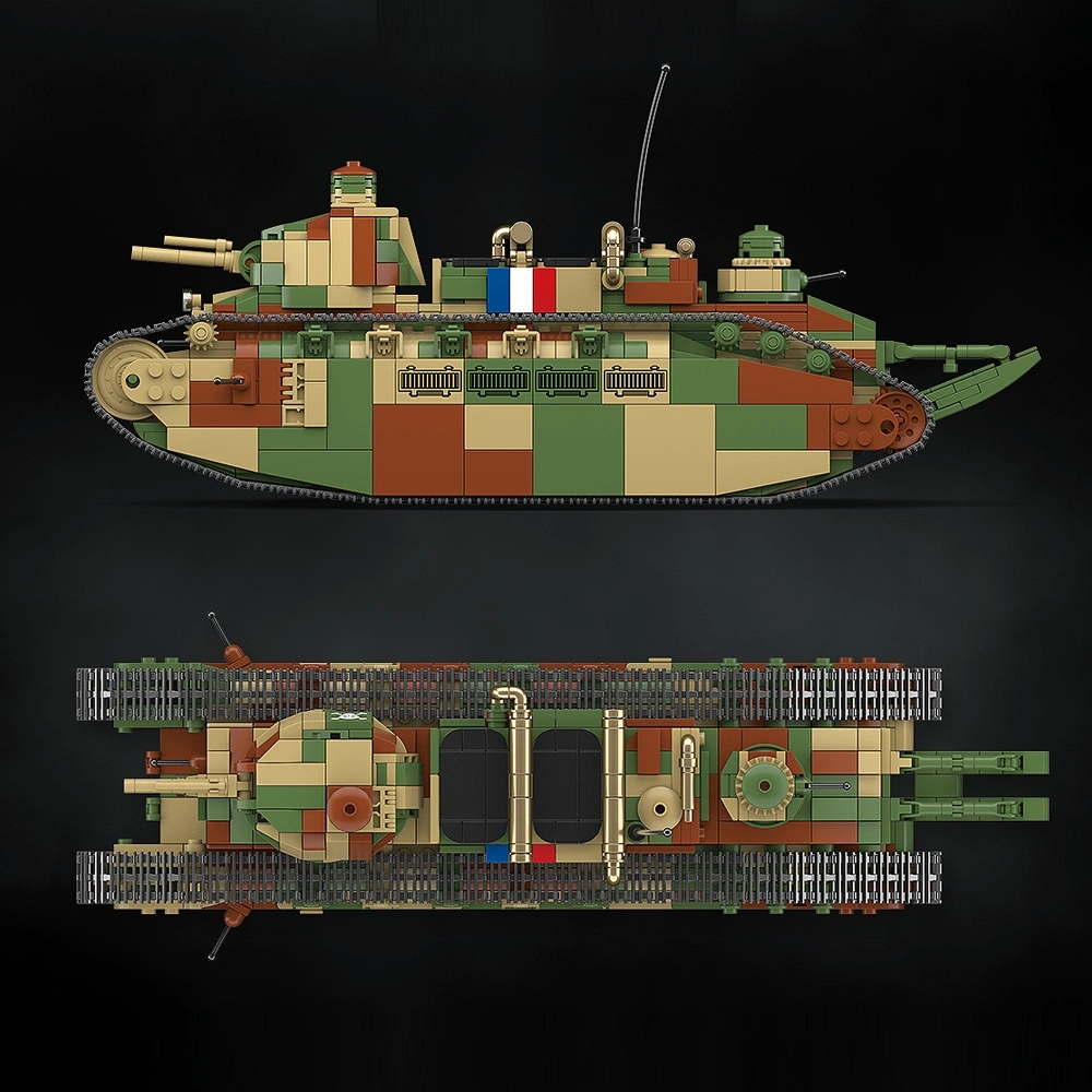 QUANGUAN 100334 CHAR 2C Tank Military