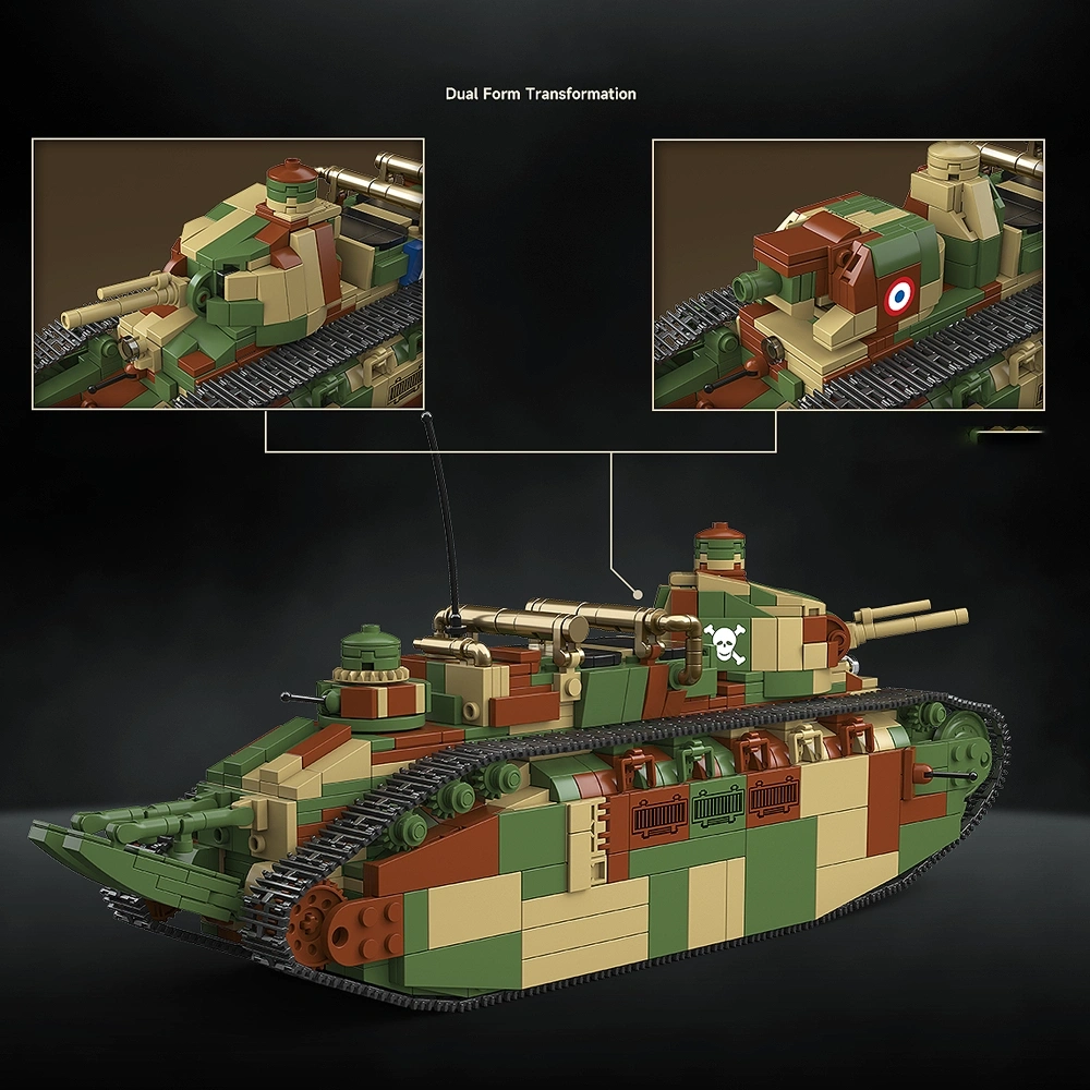QUANGUAN 100334 CHAR 2C Tank Military