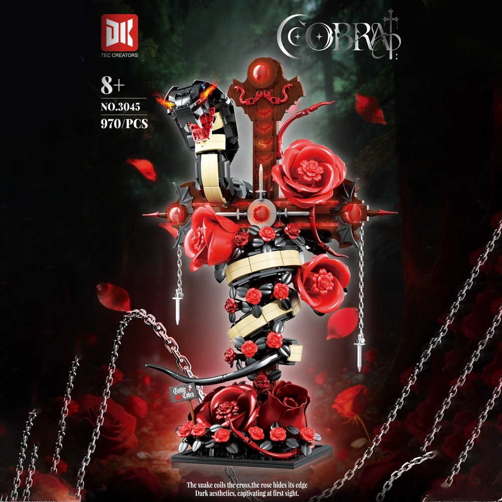 DK 3045 Gothic Cobra Cross Creator Expert