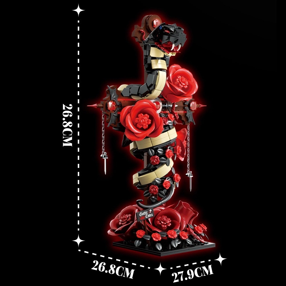 DK 3045 Gothic Cobra Cross Creator Expert