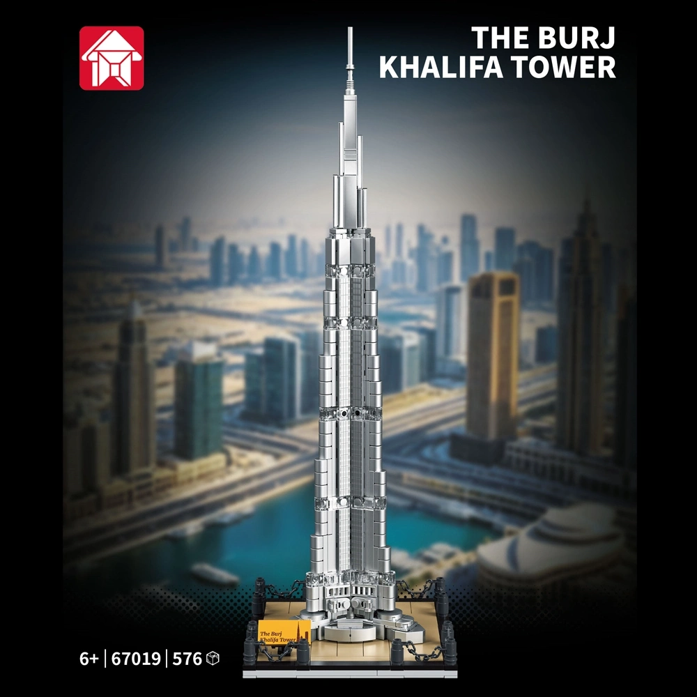 LeYi 67019 THE BURJKHALIFA TOWER Modular Buildings