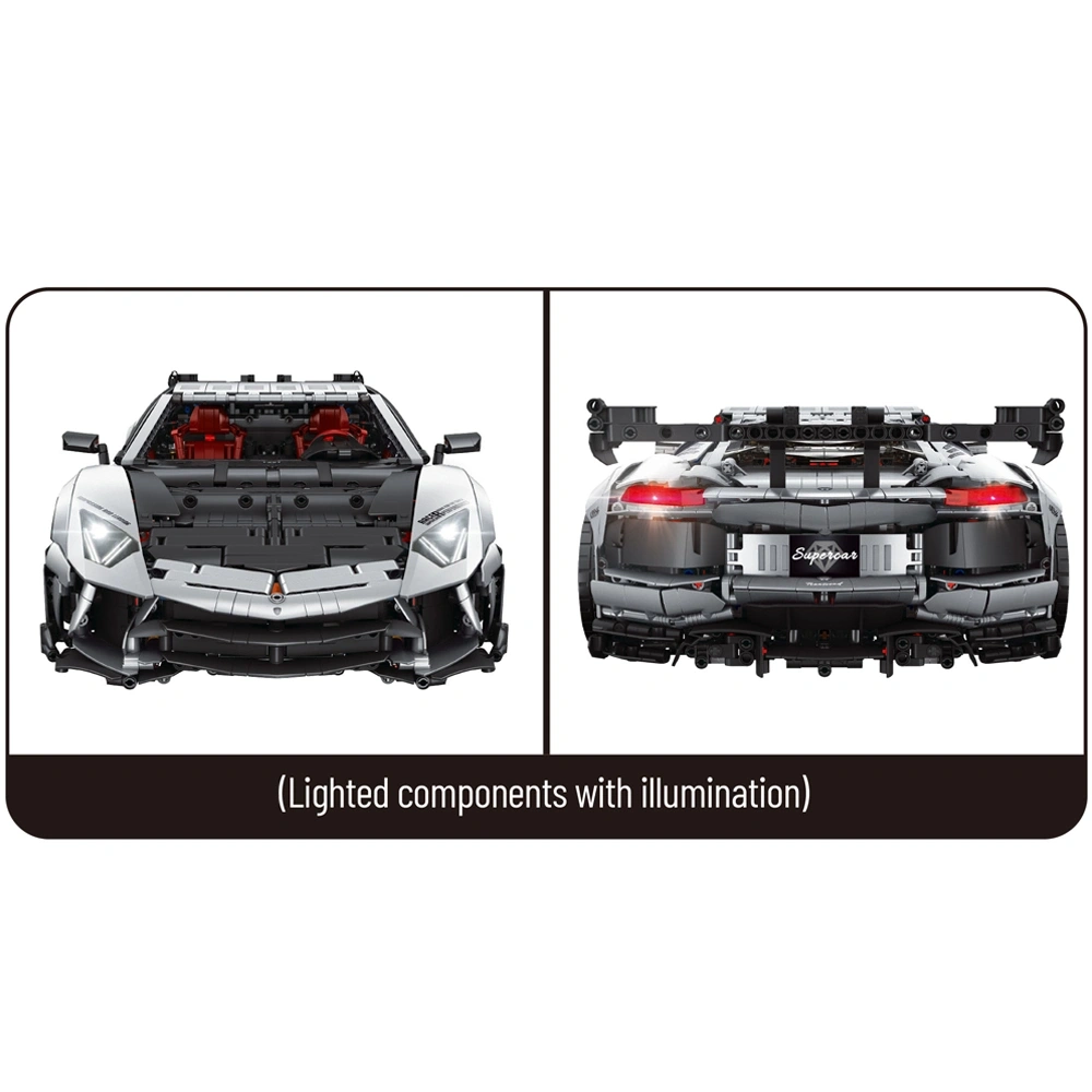 CBOX JD042 Super Car WORLDRENOWNED SPORTS CARS Technic