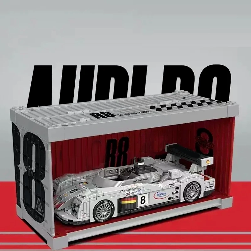 PowerBlock PB8813 Le Mans R8 8-Wide 1:32 Scale Car Technic