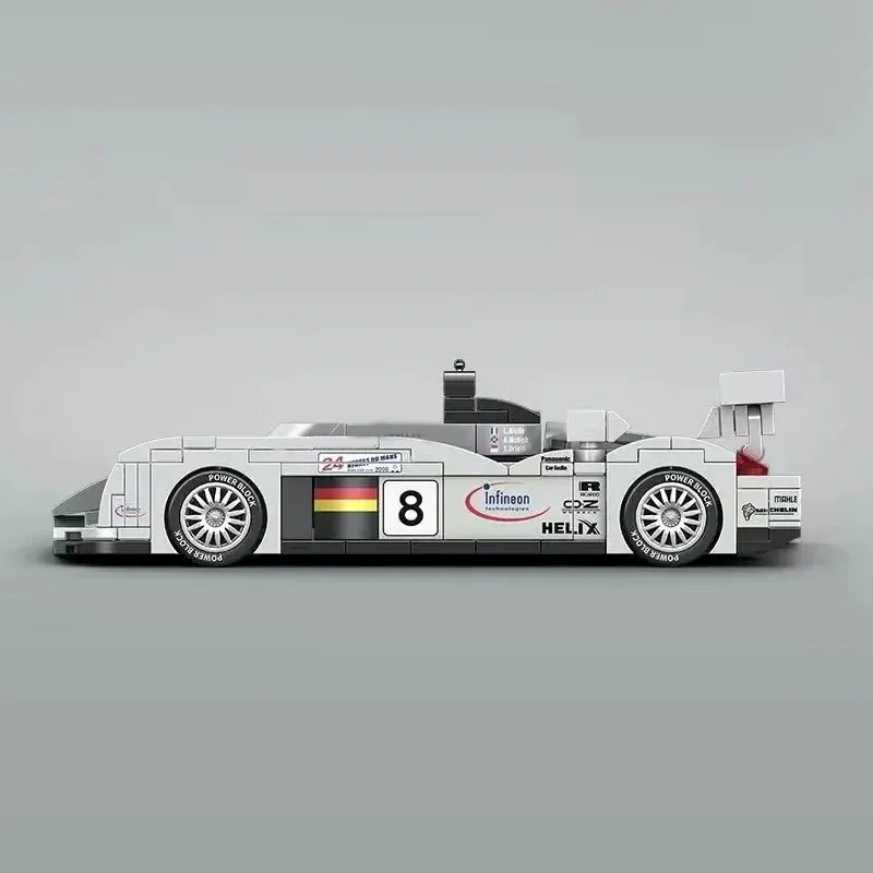 PowerBlock PB8813 Le Mans R8 8-Wide 1:32 Scale Car Technic