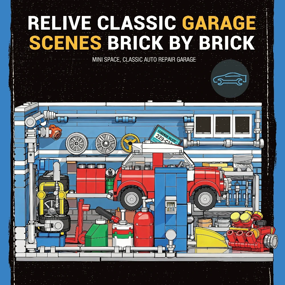Reobrix 66301 AUTO REPAIR SHOP Modular Buildings