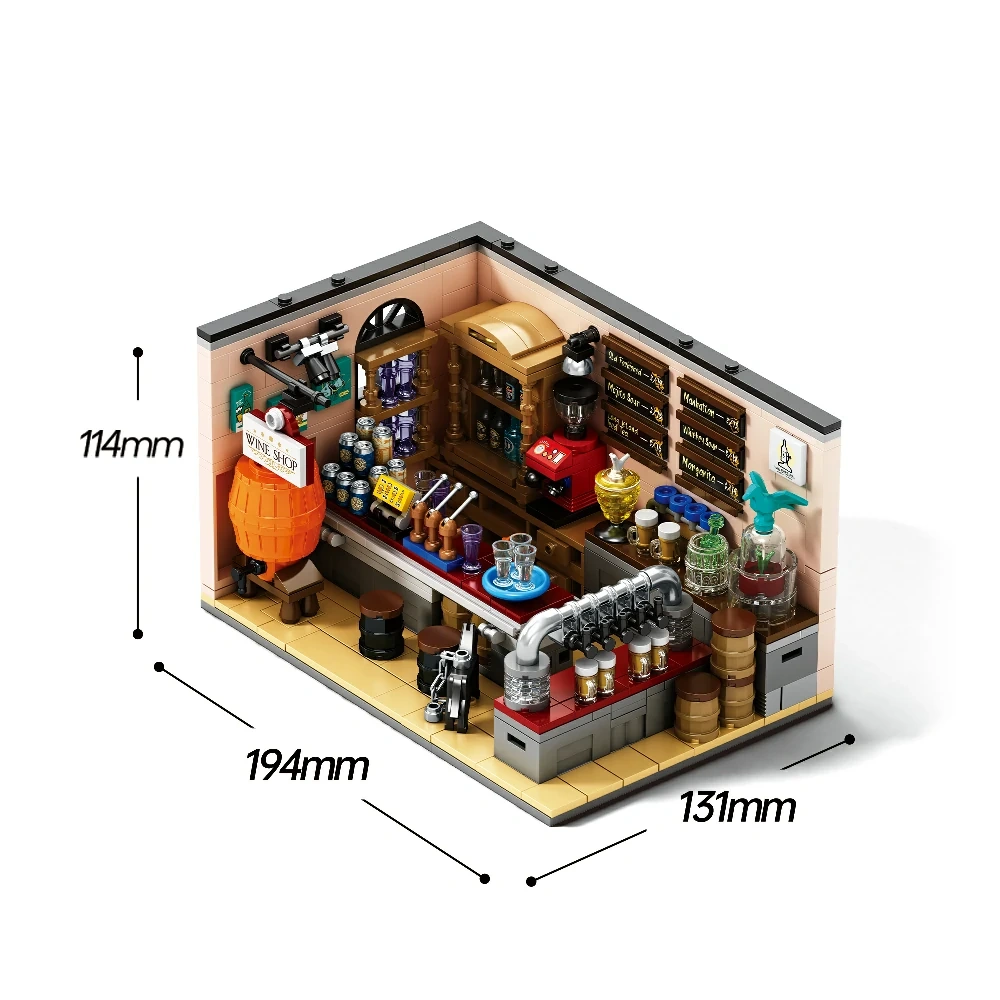 Reobrix 66305 BEER BAR Modular Buildings